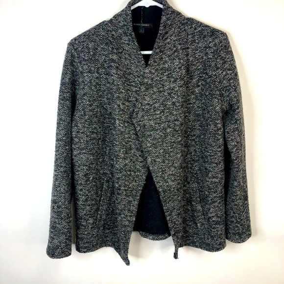 Banana Republic black textured open cardigan small - Picture 1 of 10